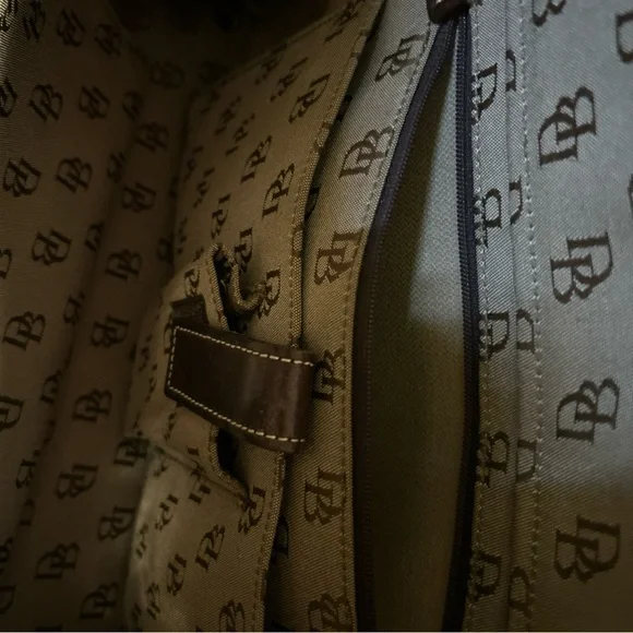 Dooney & Bourke Brown Tote with Classic Design - Picture 6 of 11